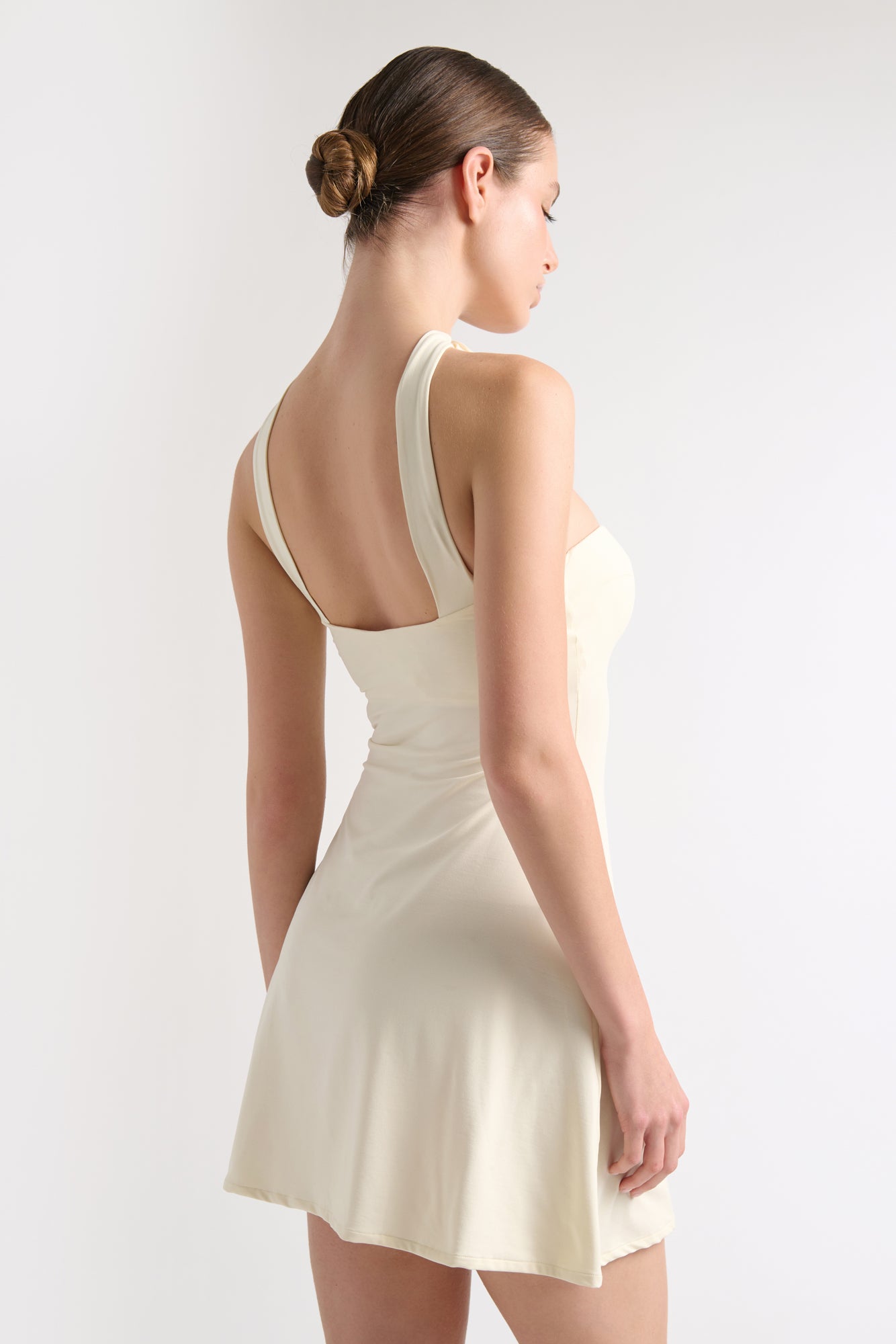 Arya Dress Ivory Ivory 2