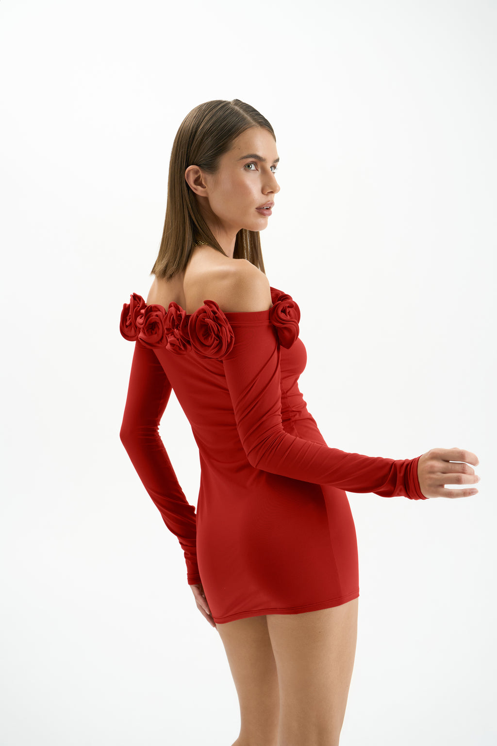 Esra Dress Red 3