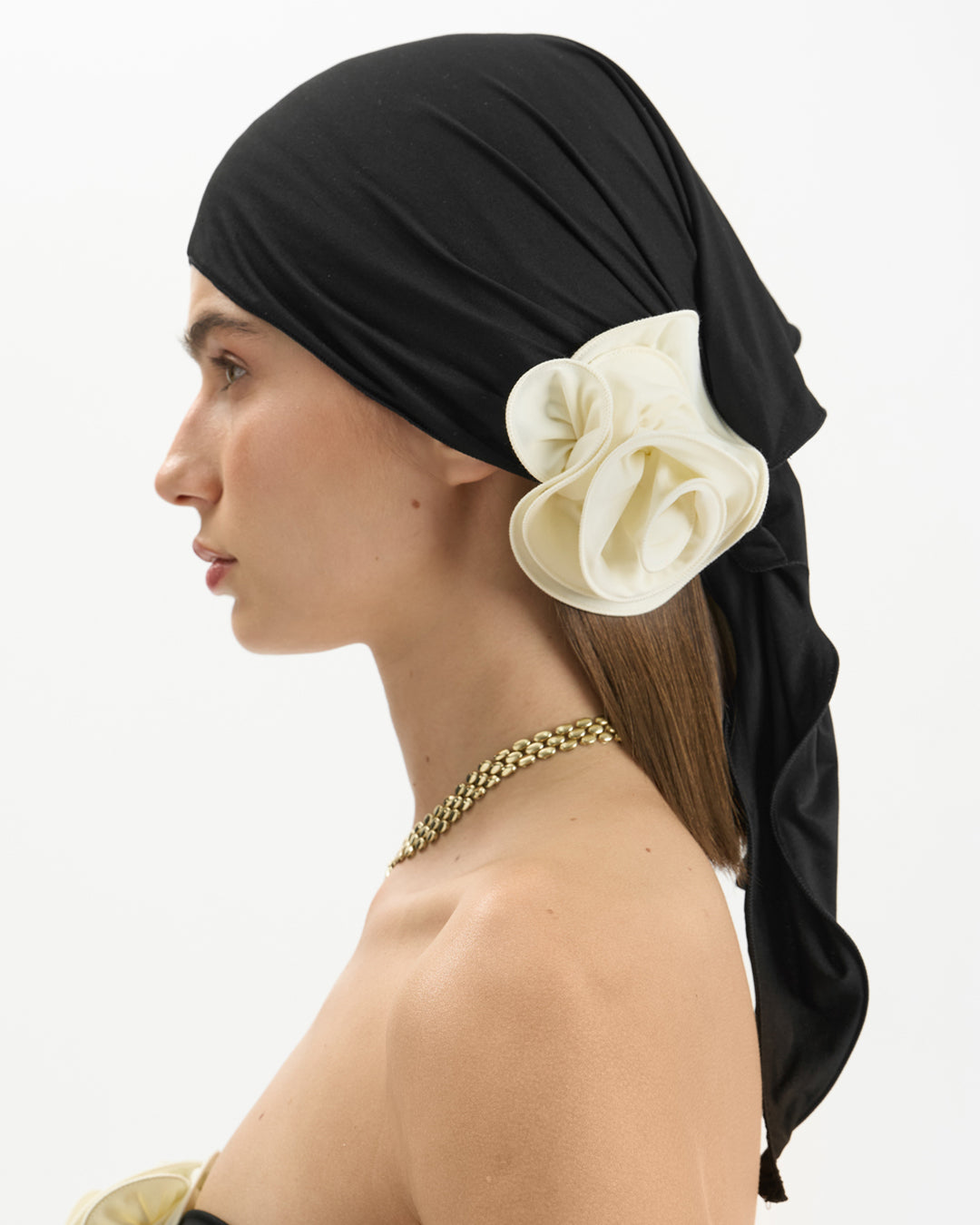Hulia Headband Black Ivory 1