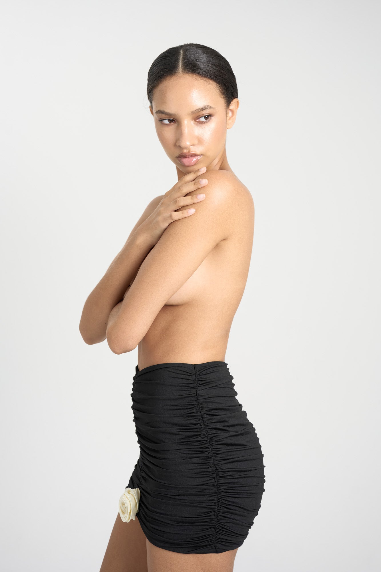 Lillibet Skirt Black Ivory 2
