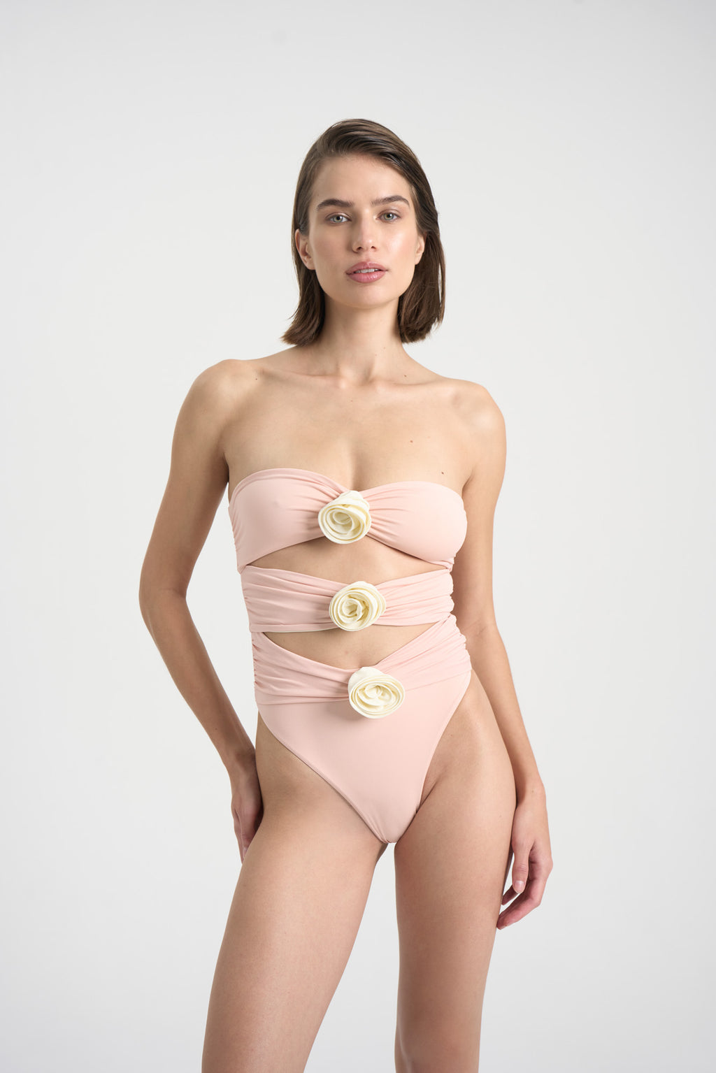 Vesna One Piece Quartz Rose Ivory 1