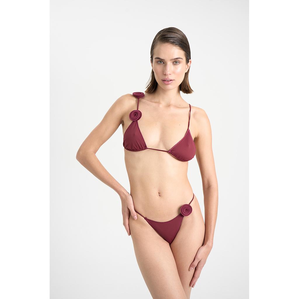 Ashar Bikini Burgundy | La Revêche